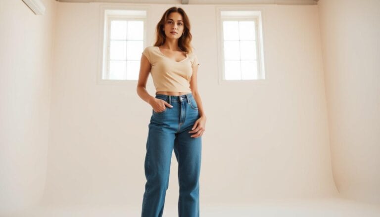 spodnie mom fit stylizacje